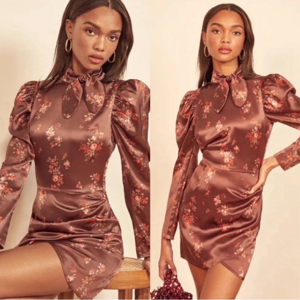 Reformation Livie Silk Dress - Picture 3 of 7
